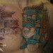 Tattoos - Foo Dog Chest and Arm Cover Up In Progress - 52373